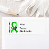 Courage Faith Hope 5 Lyme Disease Etiket (Insitu)