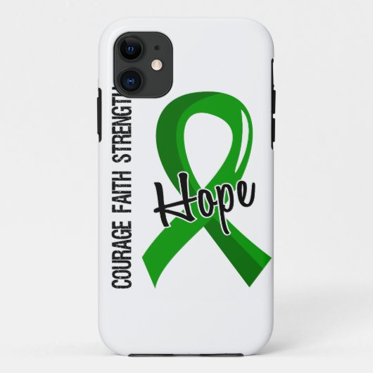 Courage Faith Hope 5 Organ Donation Case-Mate iPhone Case (Achterkant)