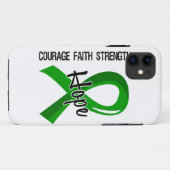 Courage Faith Hope 5 Organ Donation Case-Mate iPhone Case (Achterkant (horizontaal))