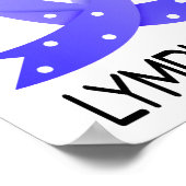 Courage Faith Strength Hope Lymphedema Poster (Hoek)