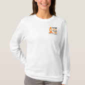 Courage Faith Strength Hope Multiple Sclerosis T-shirt (Voorkant)
