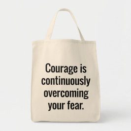 Courage Grocery Canvas tas