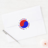 Courage Honor Respect Stickers voor vechtsporten (Envelop)