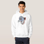 Courage  hoodie (Voorkant volledig)