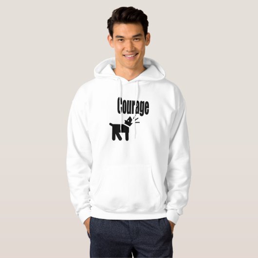 Courage Hoodie (Voorkant volledig)