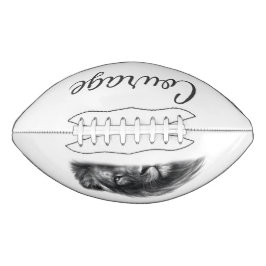 Courage Lion Artistic Minimal- American Football