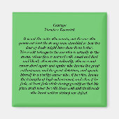 Courage Magneet (Voorkant)