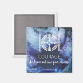 Courage Magneet (Voorkant / Achterkant)