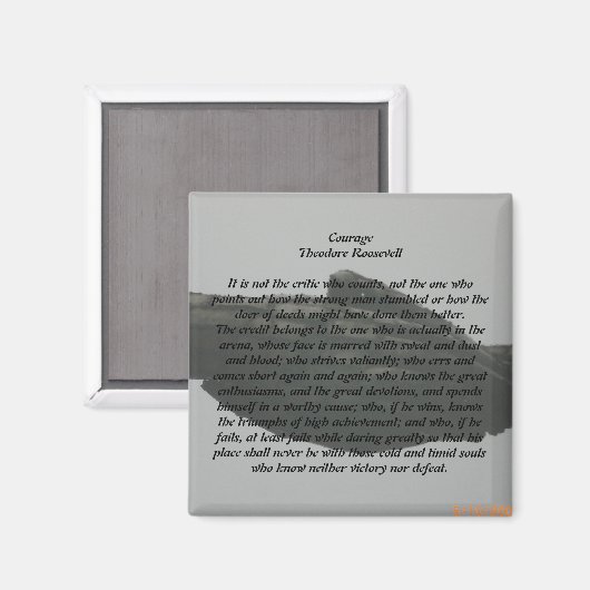 Courage Magneet (Voorkant / Achterkant)