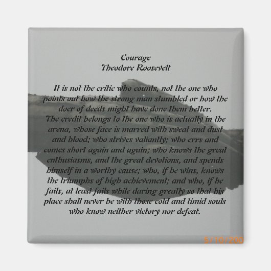 Courage Magneet (Voorkant)