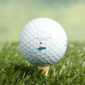 'Courage Over Comfort' Empowering Motivational Golfballen (Insitu Shirt)