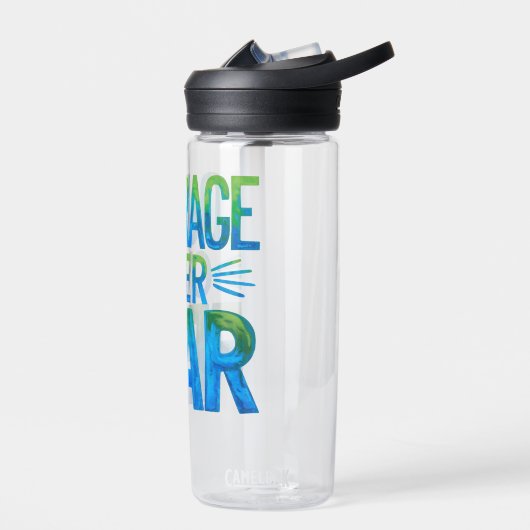 Courage over fear waterfles (Links)