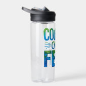 Courage over fear waterfles (Rechts)