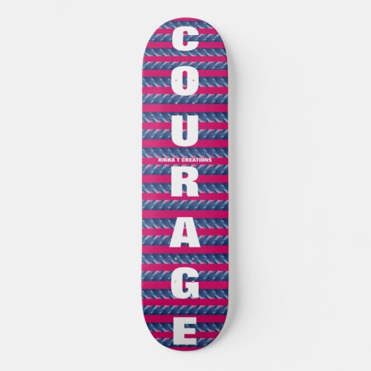 Courage Persoonlijk Skateboard (Voorkant)