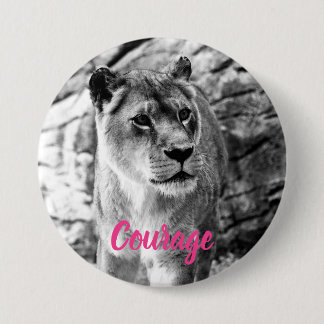 Courage - Pin Ronde Button 7,6 Cm
