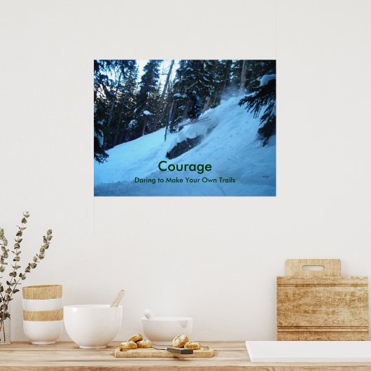 Courage Poster (Keuken)