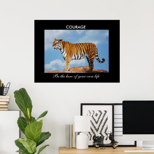Courage Poster (Thuiskantoor)