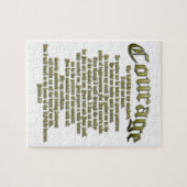 Courage - Psalm 23 Legpuzzel (Horizontaal)