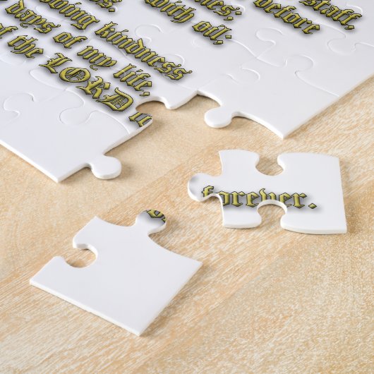 Courage - Psalm 23 Legpuzzel (Zijkant)