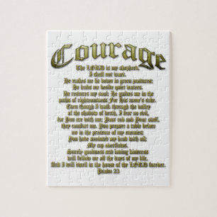 Courage - Psalm 23 Legpuzzel