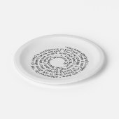 Courage Quote Paper borden Papieren Bordje (Gekanteld)