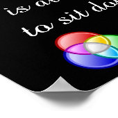 Courage quote - Winston Churchill Poster (Hoek)