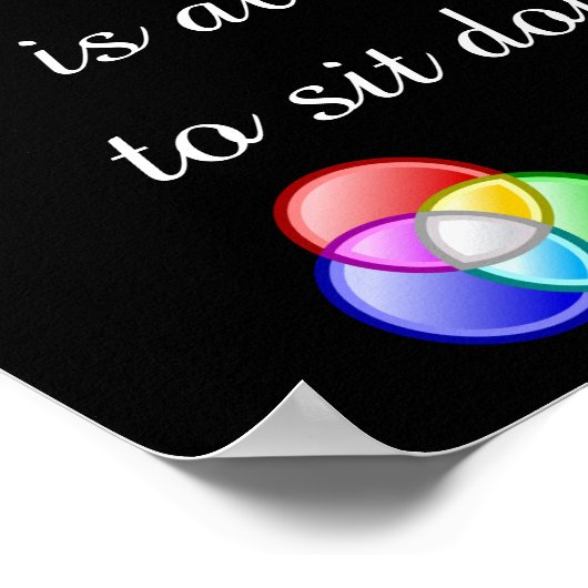 Courage quote - Winston Churchill Poster (Hoek)