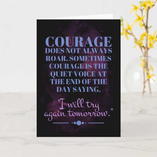 Courage rijdt niet altijd kaart (Gele Bloem)