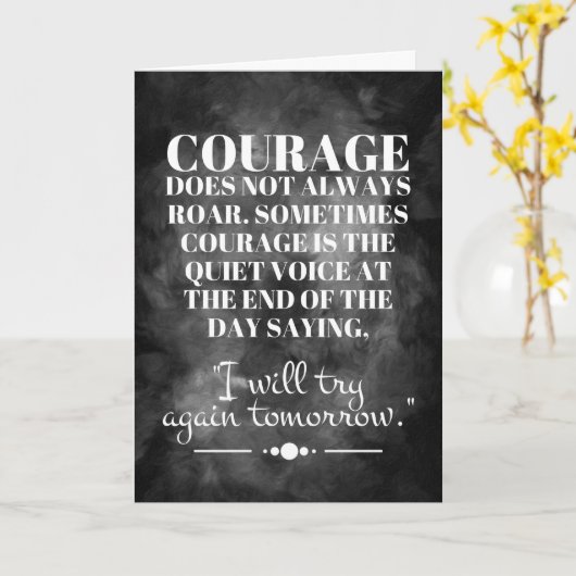 Courage rijdt niet altijd kaart (Gele Bloem)