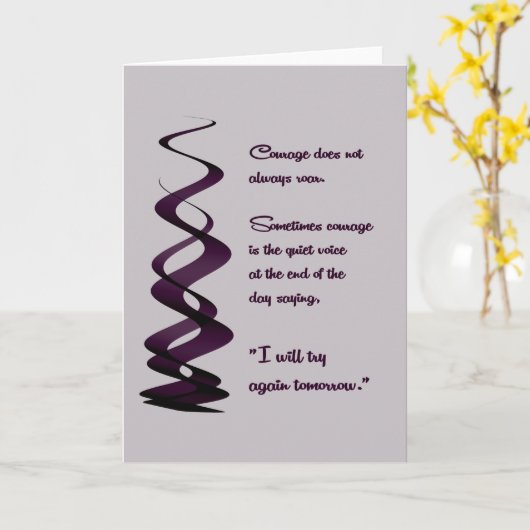 Courage rijdt niet altijd kaart (Gele Bloem)