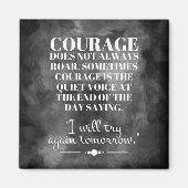 Courage rijdt niet altijd magneet (Voorkant)