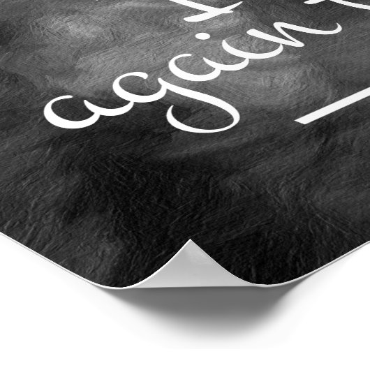 Courage rijdt niet altijd poster (Hoek)