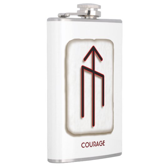 Courage Runic Bindrune Heupfles (Rechts)