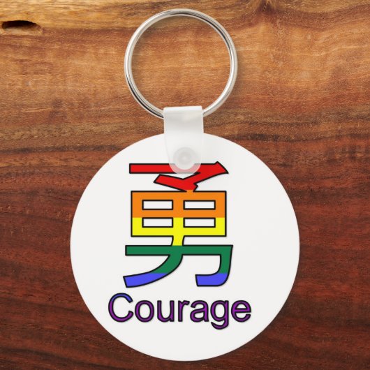 Courage Sleutelhanger (Voorkant)