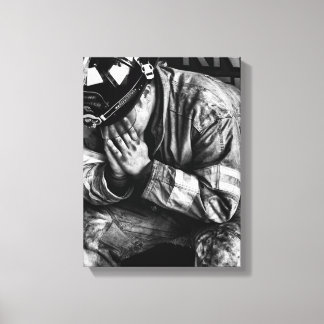 Courage stretched canvas