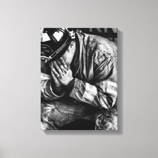 Courage stretched canvas