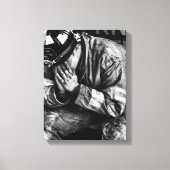 Courage stretched canvas afdruk (Voorkant)
