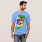Courage the Cowardly Dog Characters funny T-shirt (Voorkant volledig)