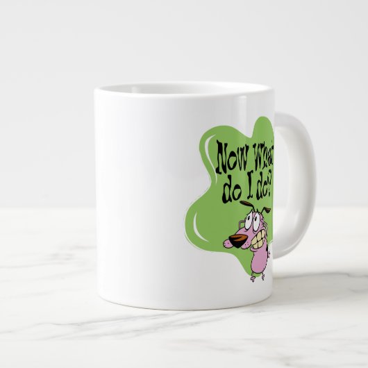 Courage the Cowardly Dog | Now What Do I Do? Grote Koffiekop (Voorkant rechts)