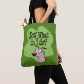 Courage the Cowardly Dog | Now What Do I Do? Tote Bag (Dichtbij)