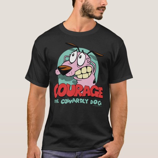 Courage the Cowardly Dog Scardy Dog T-shirt (Voorkant)
