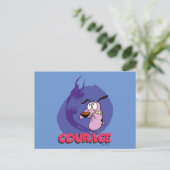 Courage the Cowardly Dog | Shadow Graphic Briefkaart (Staand voorkant)