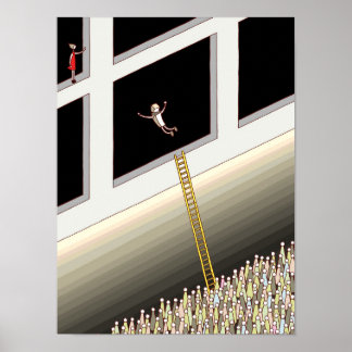 Courage to venture into the unknown darkness. poster