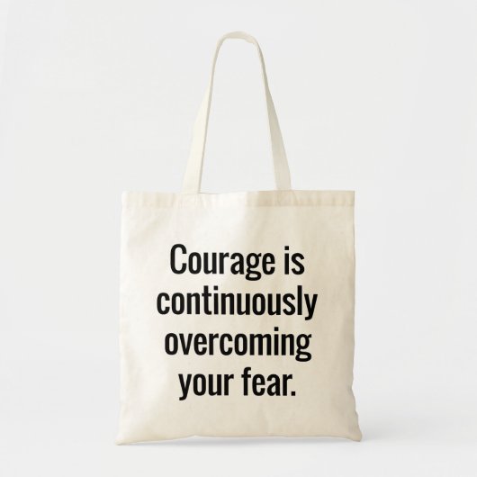 Courage Tote Tas (Voorkant)
