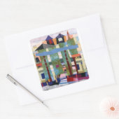 COURAGE VIERKANTE STICKER (Envelop)