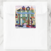 COURAGE VIERKANTE STICKER (Tas)