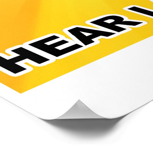 Courage Wolf Crush Enemies Poster (Hoek)