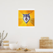 Courage Wolf Poster (Keuken)