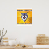 Courage Wolf Sterth Poster (Keuken)