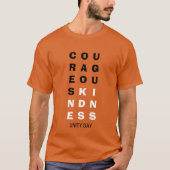 COURAGEOUS KINDNESS Unity Day T-shirt (Voorkant)
